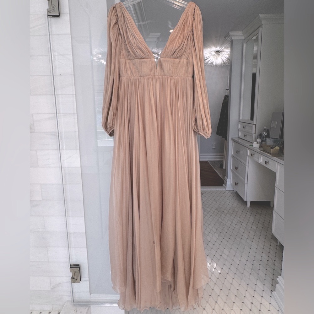 Maria Lucia Hohan Designer Gown 100 silk  NWT